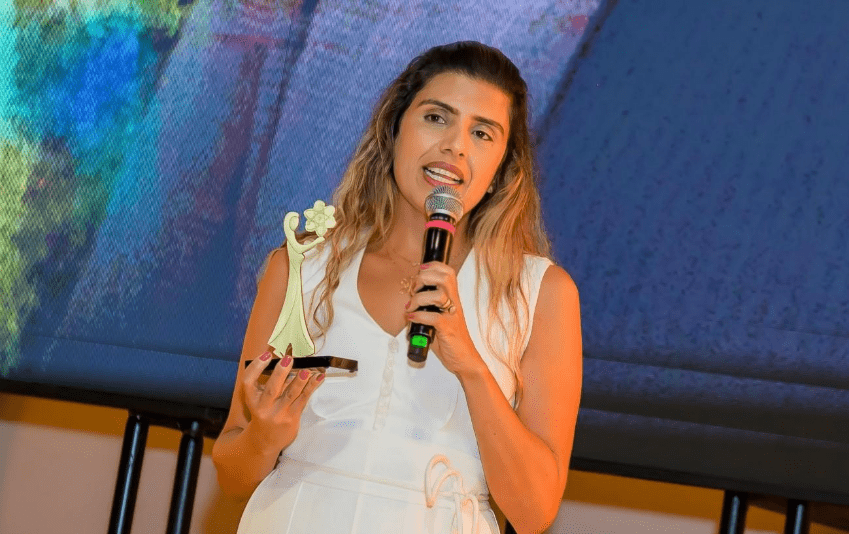 Danielle Pereira Baliza, vencedora da categoria Ciência e Pesquisa do Prêmio Mulheres do Agro 2024.