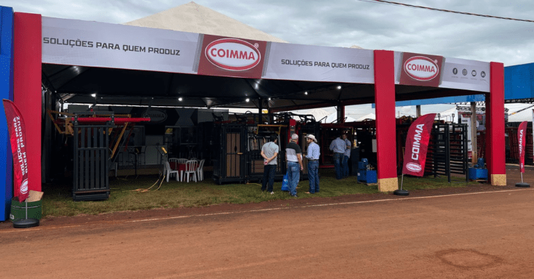 Estande da Coimma na Agrishow 2025